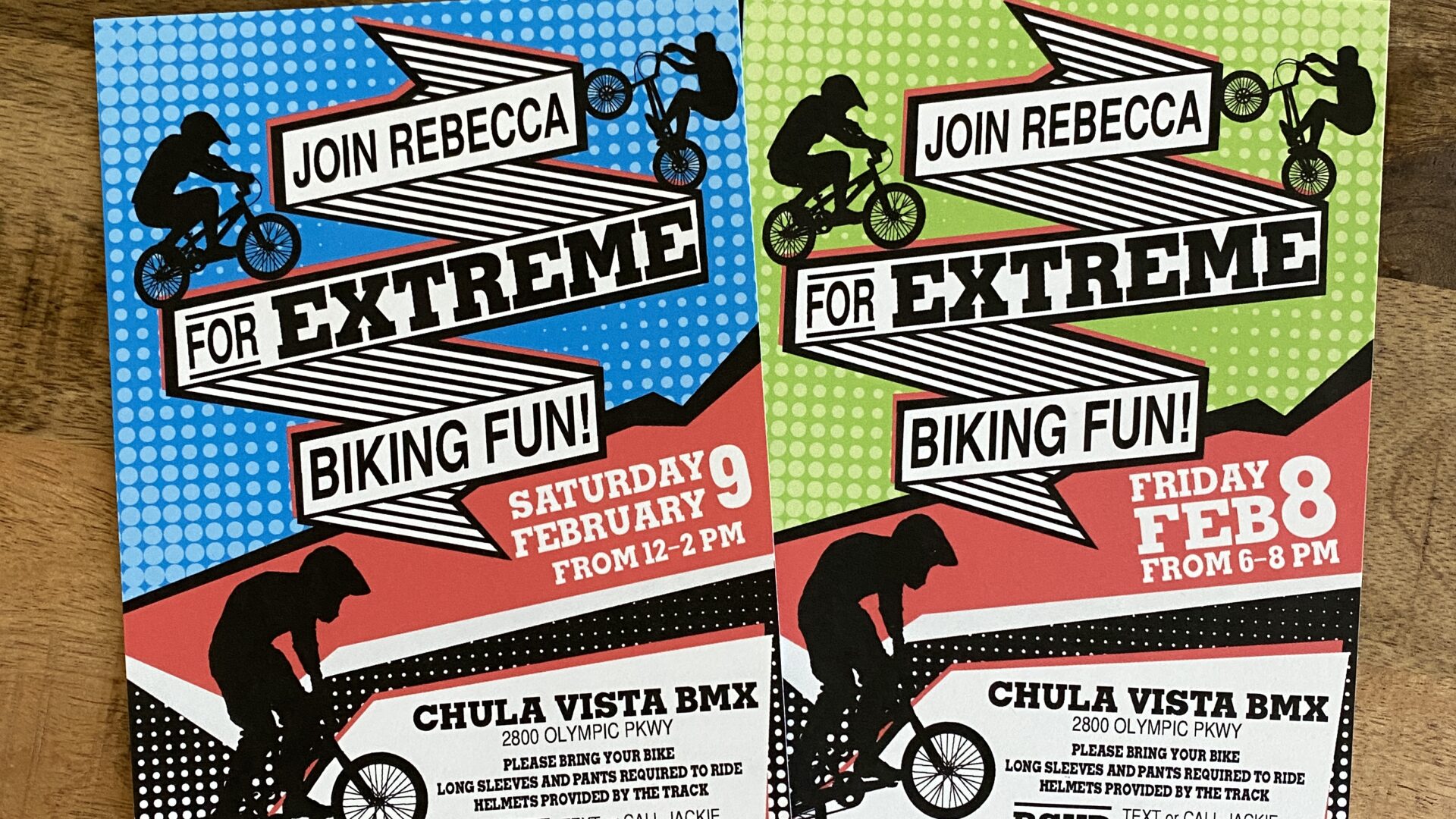 BMX Graphic Party Invitations